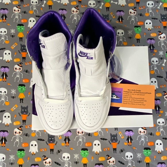 Nike Air Jordan 1 High Court Purple (SOLD) - Picture 4 of 4